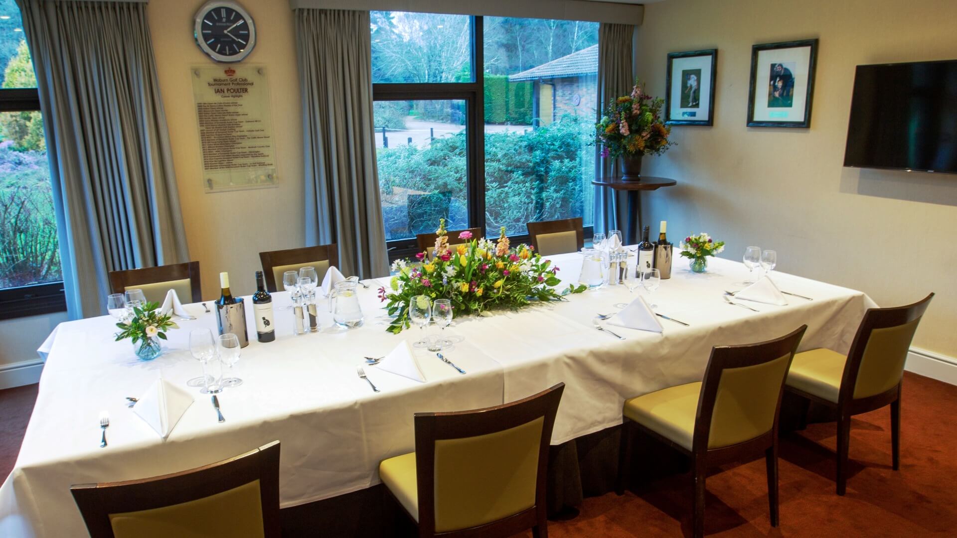 Image of poulter room dinner window