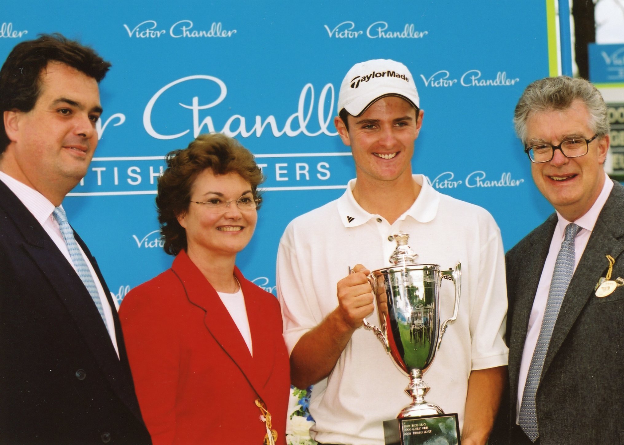 Image of justin rose & family 2002